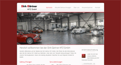 Desktop Screenshot of gaertner-kfz.com